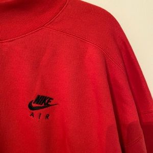 Vintage Nike air red sweatshirt